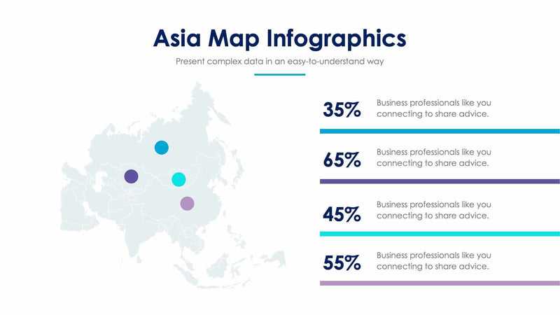 Asia Map Slides | Infografolio