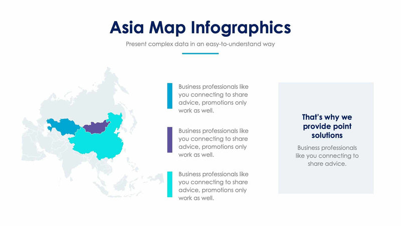 Asia Map Slides | Infografolio