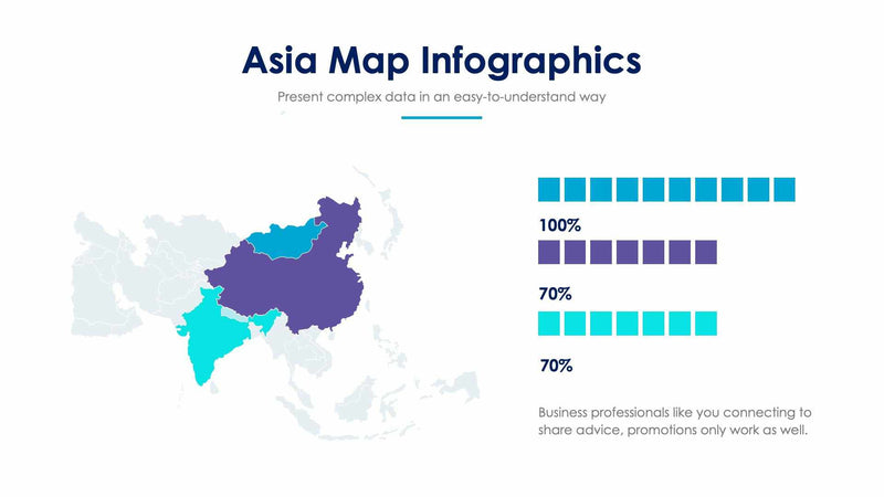 Asia Map Slides | Infografolio