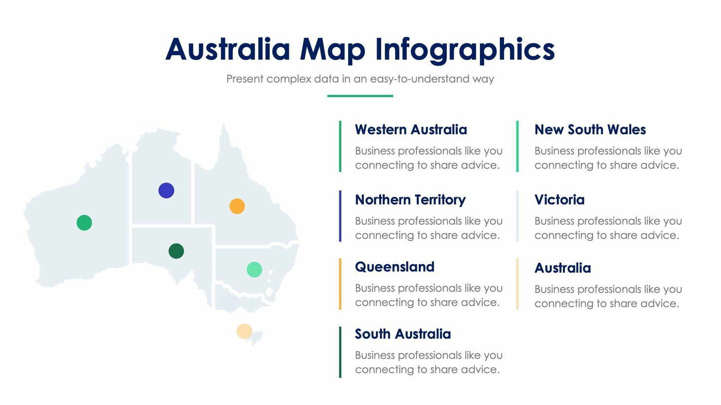 Australia Map Slide Infographic Template S12022104 – Infografolio