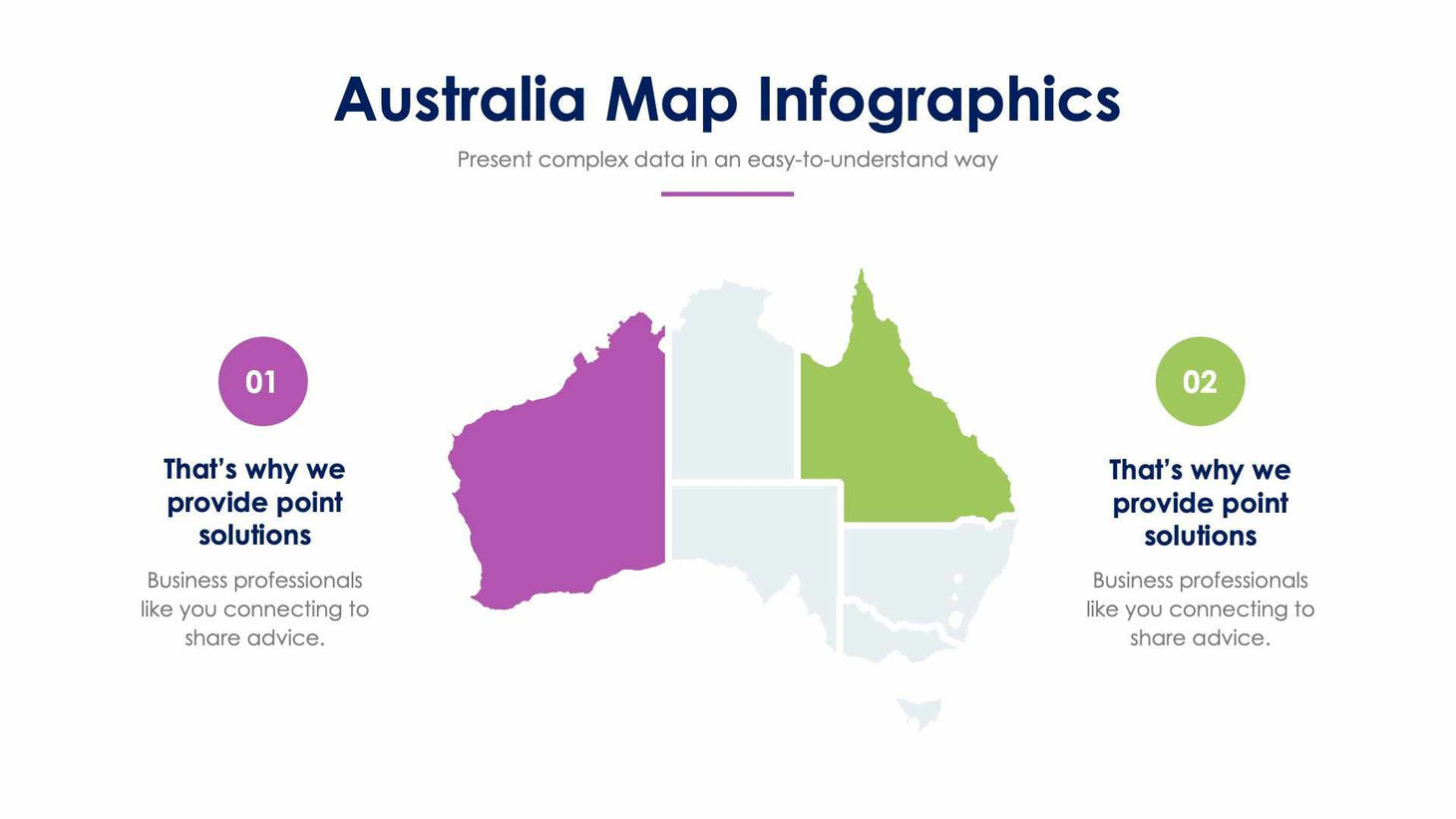 Australia Map Slide Infographic Template S12022119 – Infografolio