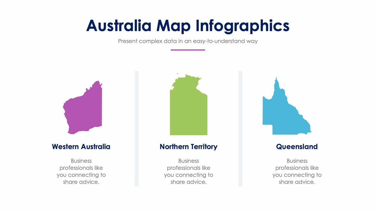 Australia Map Slide Infographic Template S12022121 Infografolio