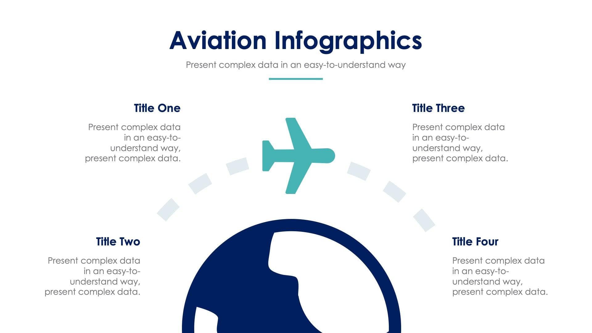 Aviation Slide Infographic Template S03022201 | Infografolio