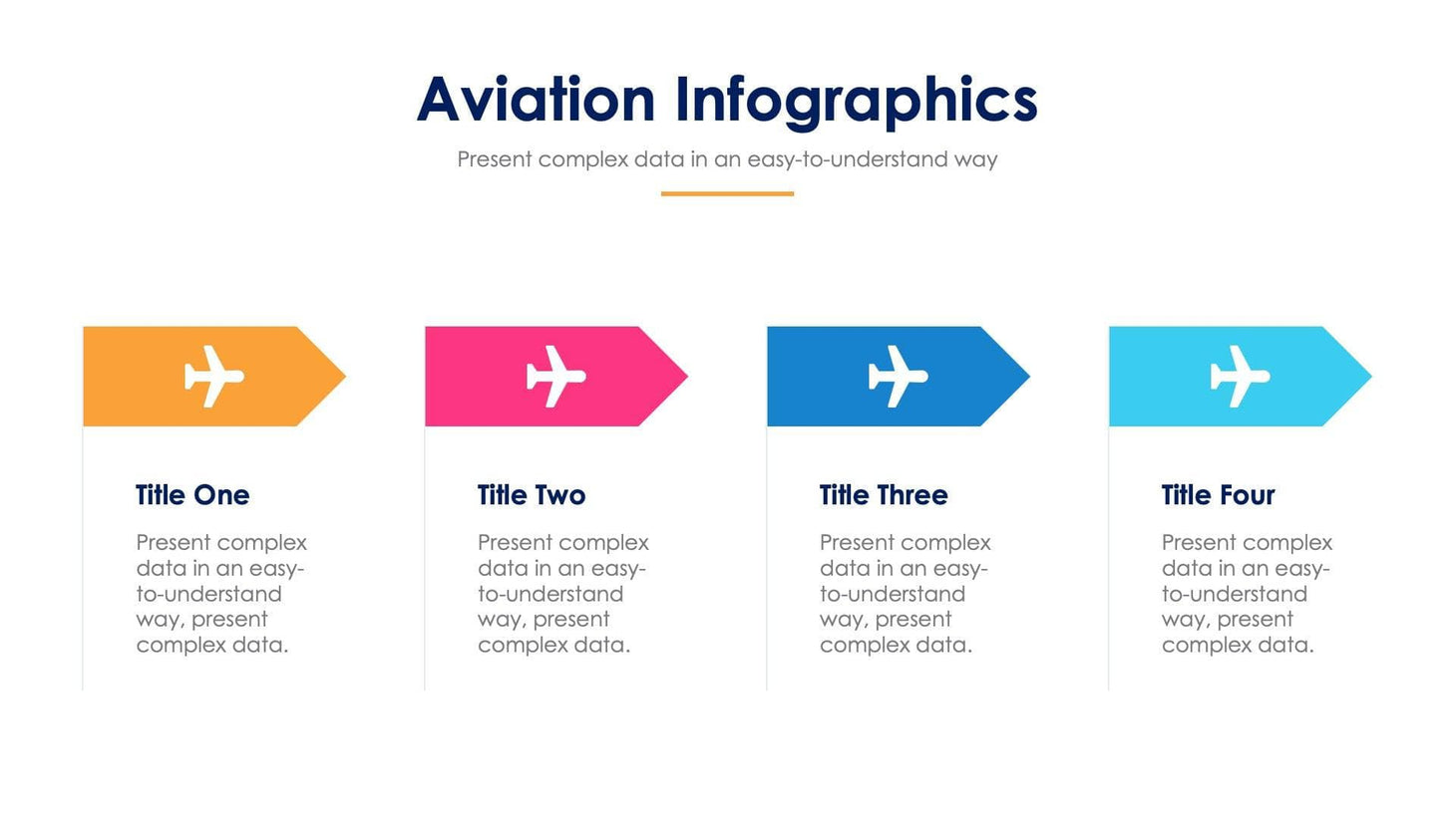 Aviation Slide Infographic Template S03022216 – Infografolio