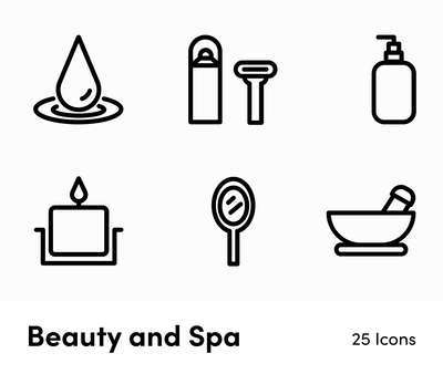 Beauty and Spa-Outline-Vector-Icons Icons Beauty and Spa Outline Vector Icons S12172101 powerpoint-template keynote-template google-slides-template infographic-template