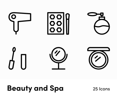Beauty and Spa-Outline-Vector-Icons Icons Beauty and Spa Outline Vector Icons S12172102 powerpoint-template keynote-template google-slides-template infographic-template