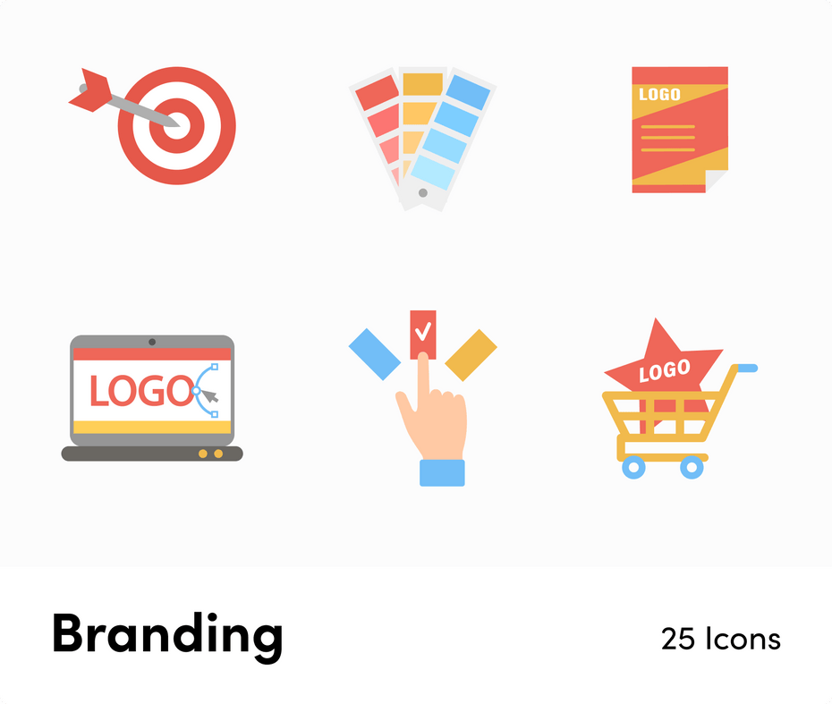 Branding-Flat-Vector-Icons Icons Branding Flat Vector Icons S02142202 powerpoint-template keynote-template google-slides-template infographic-template
