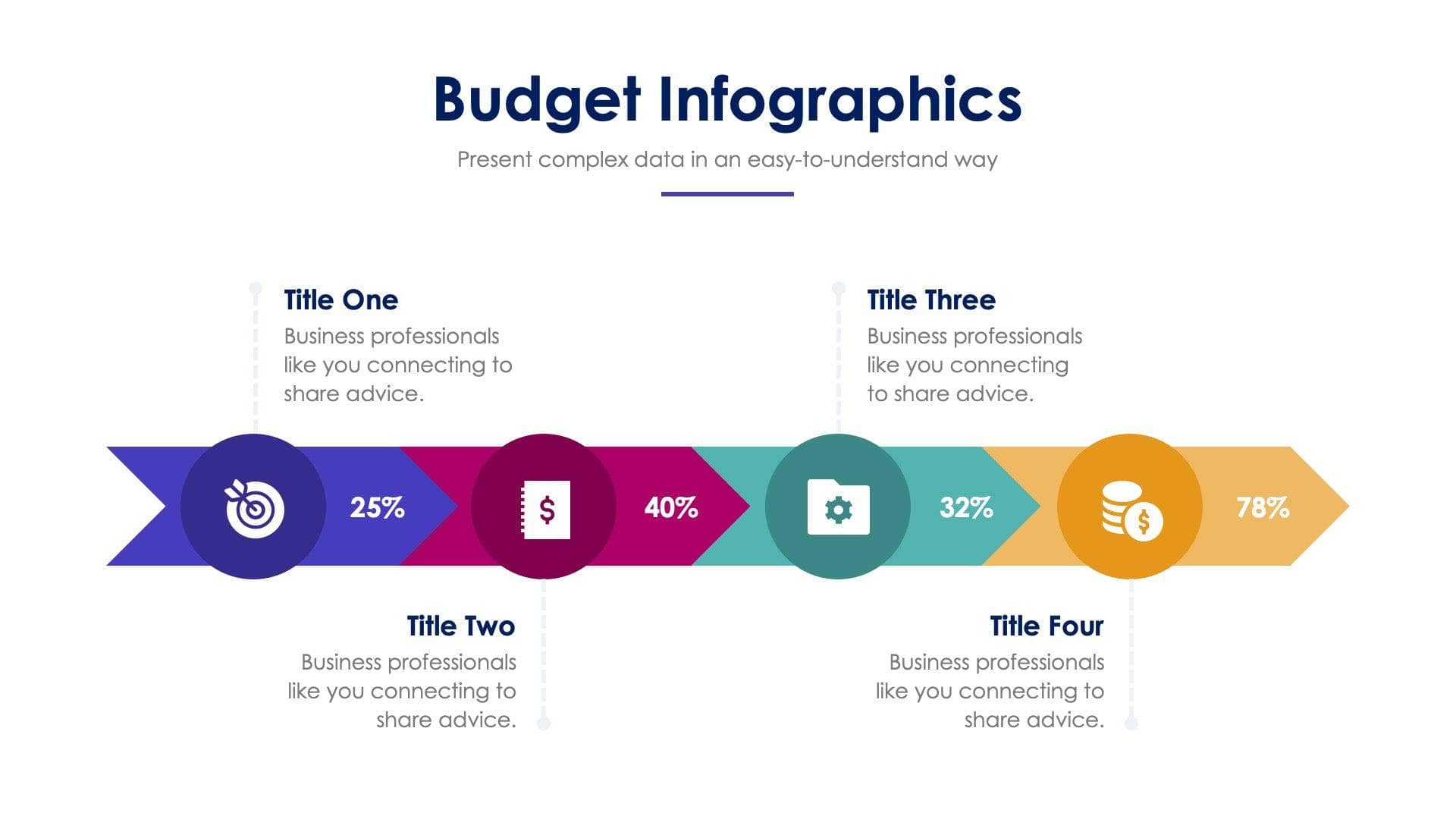 Budget Slide Infographic Template S02152215 | Infografolio