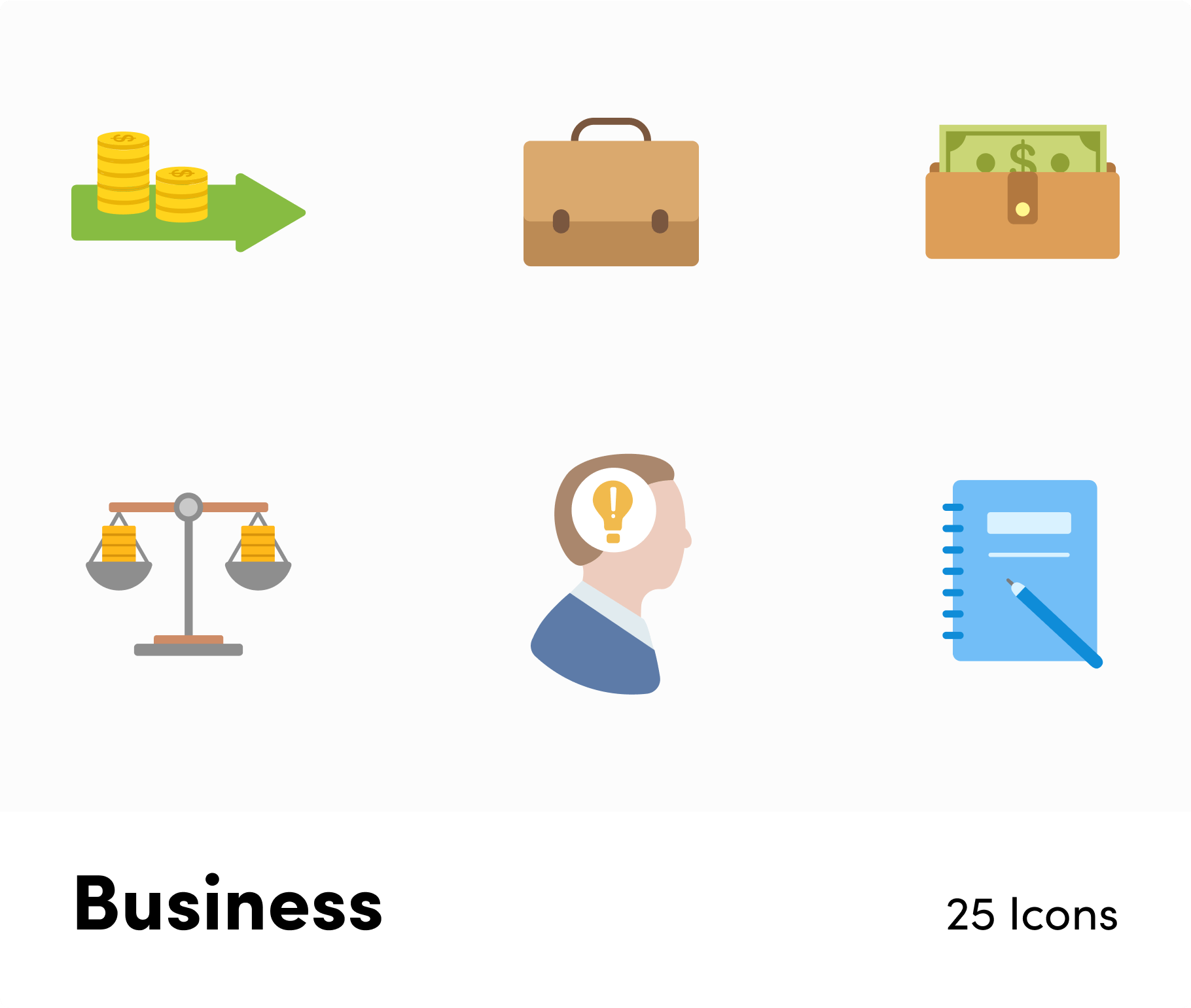 Business Flat Vector Icons S11262105-Icons-Business-Flat-Vector-Icons-Powerpoint-Keynote-Google-Slides-Adobe-Illustrator-Infografolio