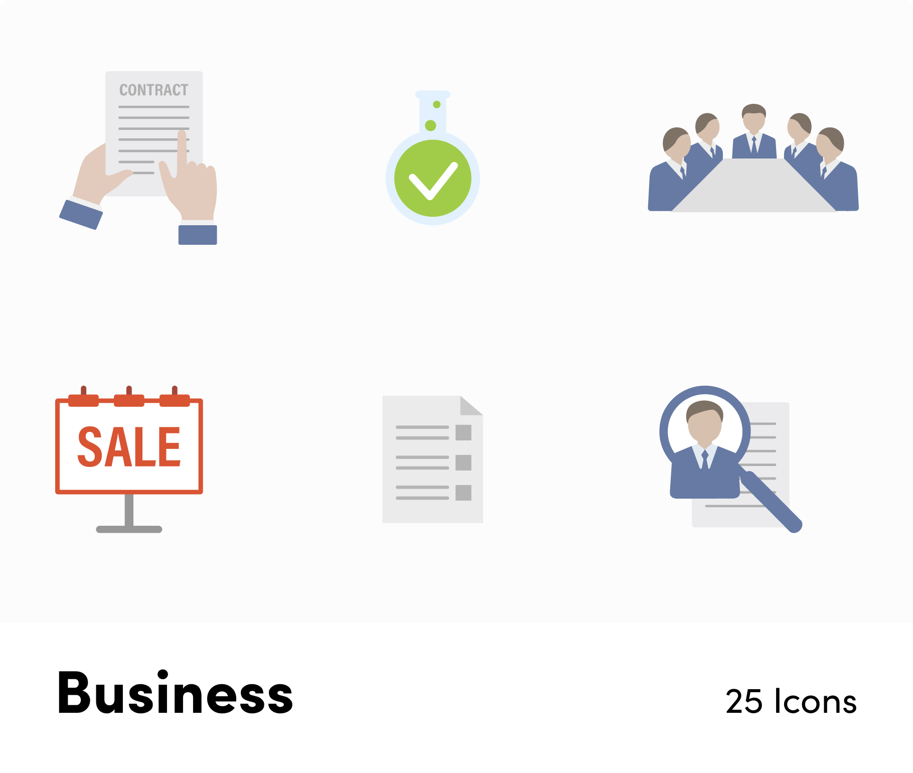 Business Flat Vector Icons S11262107-Icons-Business-Flat-Vector-Icons-Powerpoint-Keynote-Google-Slides-Adobe-Illustrator-Infografolio