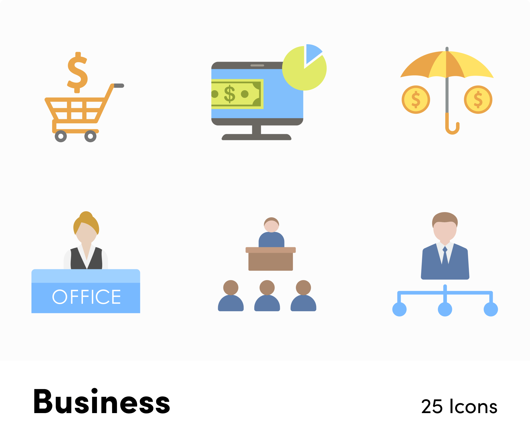 Business Flat Vector Icons S11262110-Icons-Business-Flat-Vector-Icons-Powerpoint-Keynote-Google-Slides-Adobe-Illustrator-Infografolio