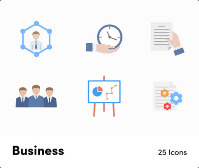 Business Flat Vector Icons S11262112-Icons-Business-Flat-Vector-Icons-Powerpoint-Keynote-Google-Slides-Adobe-Illustrator-Infografolio