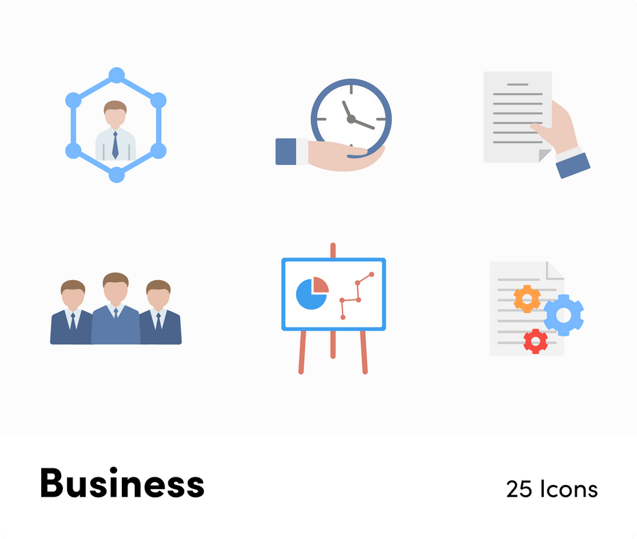 Business Flat Vector Icons S11262112-Icons-Business-Flat-Vector-Icons-Powerpoint-Keynote-Google-Slides-Adobe-Illustrator-Infografolio