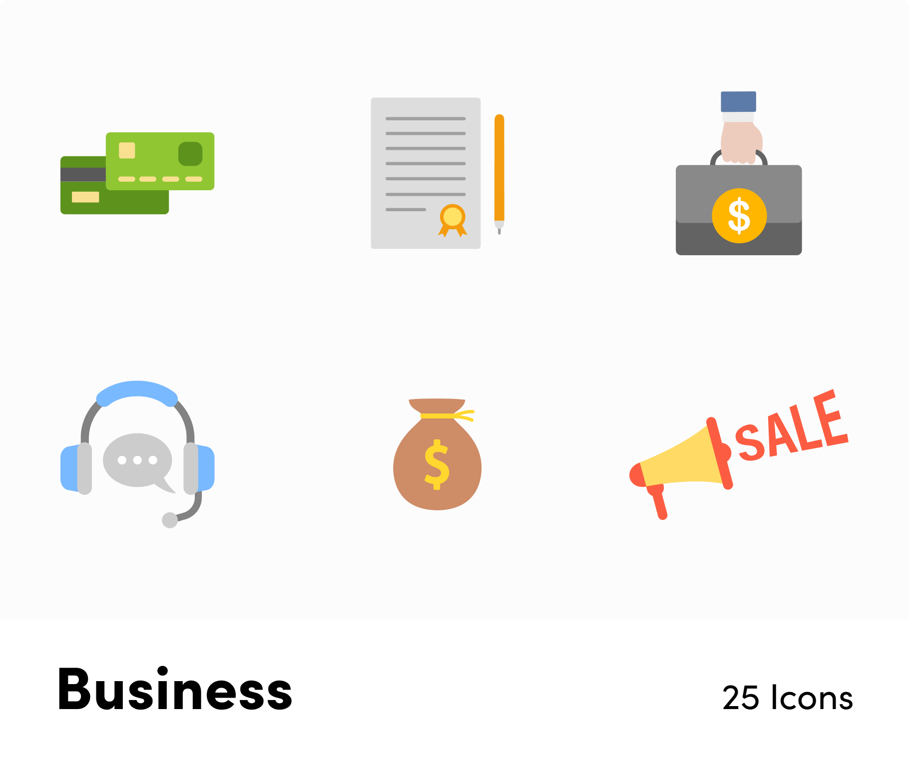 Business Flat Vector Icons S11262116-Icons-Business-Flat-Vector-Icons-Powerpoint-Keynote-Google-Slides-Adobe-Illustrator-Infografolio