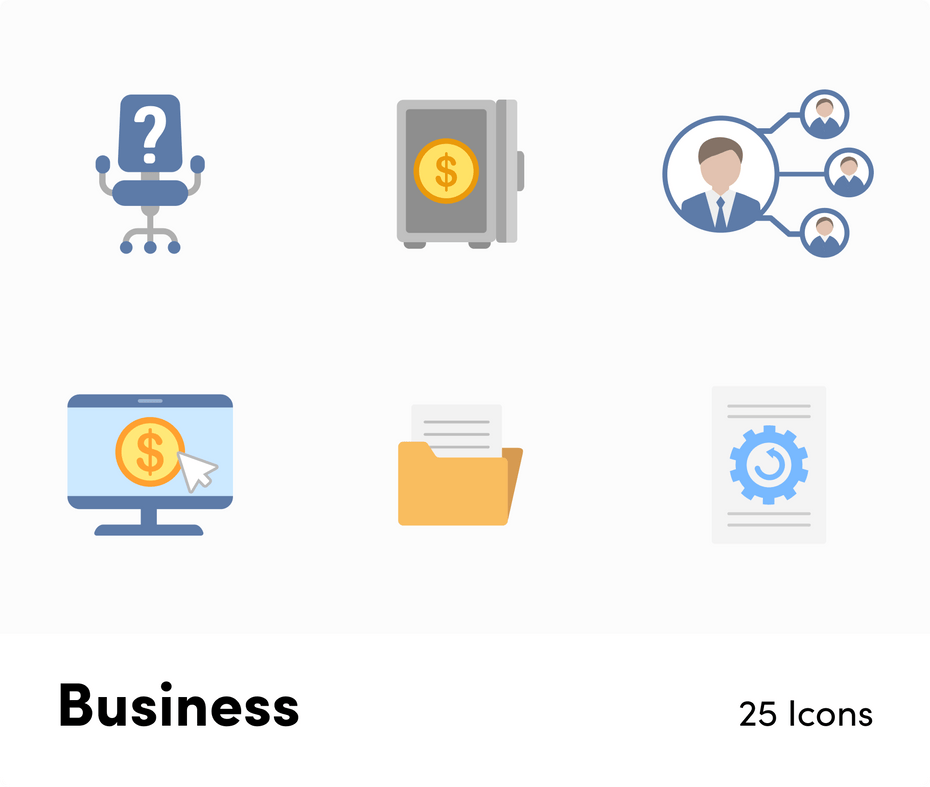 Business Flat Vector Icons S11262118-Icons-Business-Flat-Vector-Icons-Powerpoint-Keynote-Google-Slides-Adobe-Illustrator-Infografolio