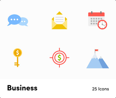 Business Flat Vector Icons S11262119-Icons-Business-Flat-Vector-Icons-Powerpoint-Keynote-Google-Slides-Adobe-Illustrator-Infografolio