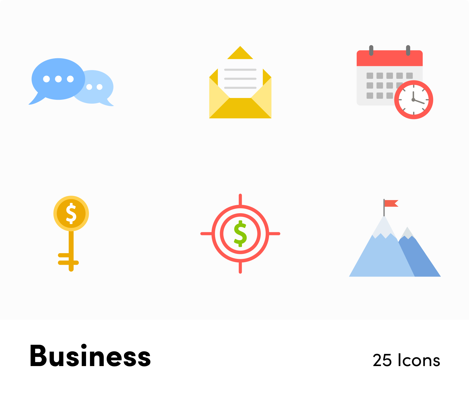 Business Flat Vector Icons S11262119-Icons-Business-Flat-Vector-Icons-Powerpoint-Keynote-Google-Slides-Adobe-Illustrator-Infografolio