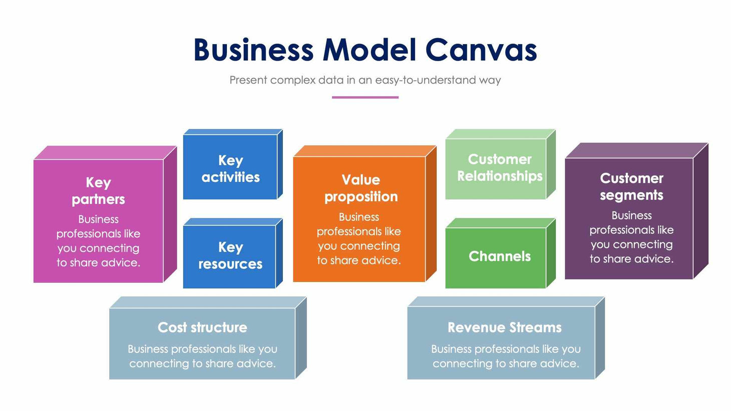 Business Model Canvas Slide Infographic Template S01072221 – Infografolio