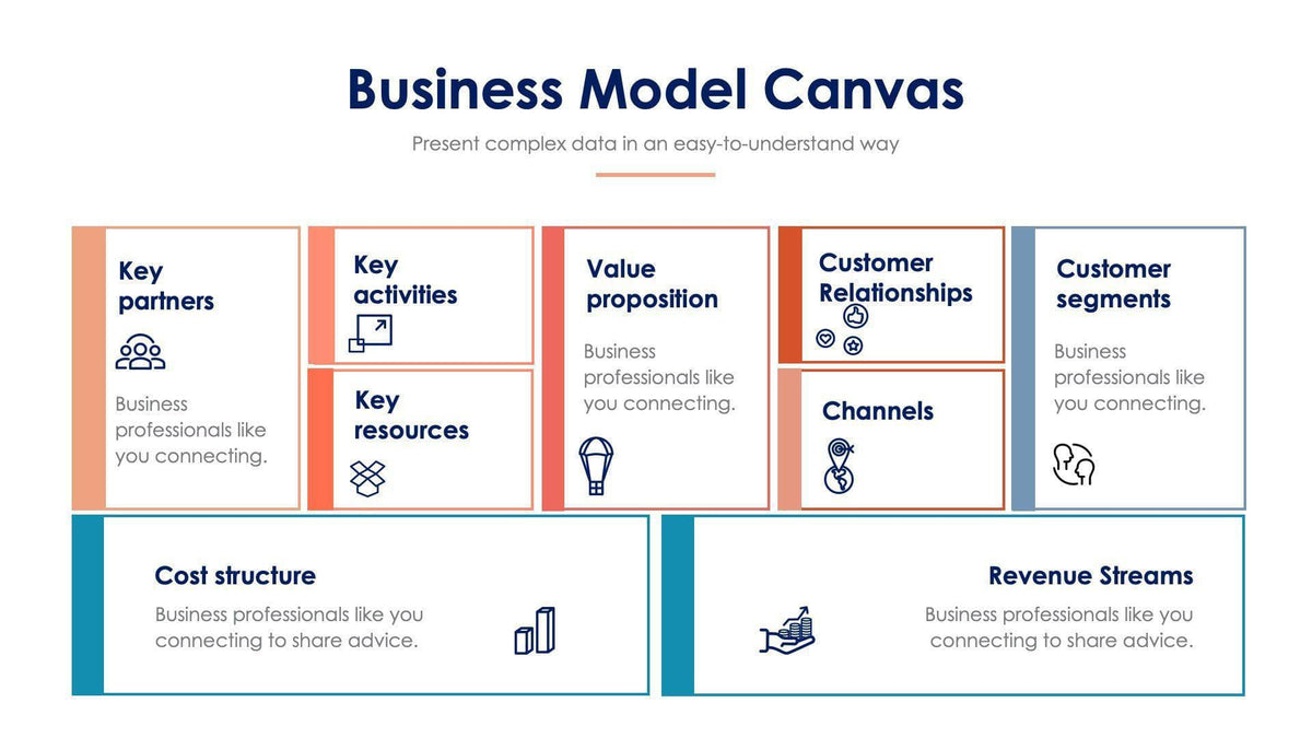 Business Model Canvas Slide Infographic Template S11232105 – Infografolio