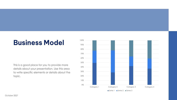 Business Model Slide Template S10072209 – Infografolio