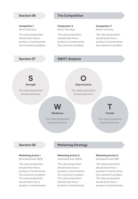 Business-Plan-Templates Documents Gray and Blue Light Business Plan Template S01022301 powerpoint-template keynote-template google-slides-template infographic-template