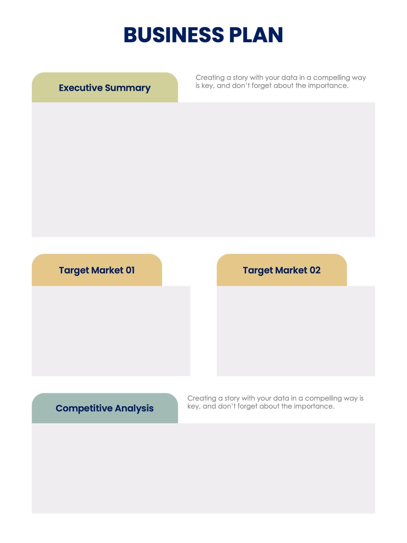 Business Plan-Templates – Infografolio