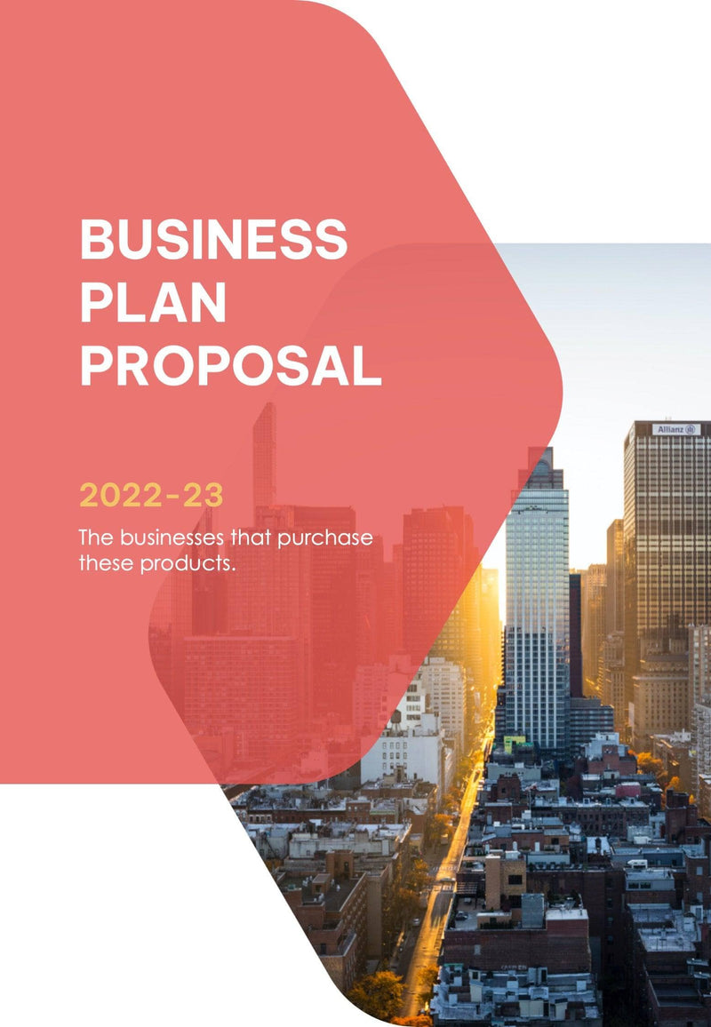 Business Plan Proposal | Infografolio