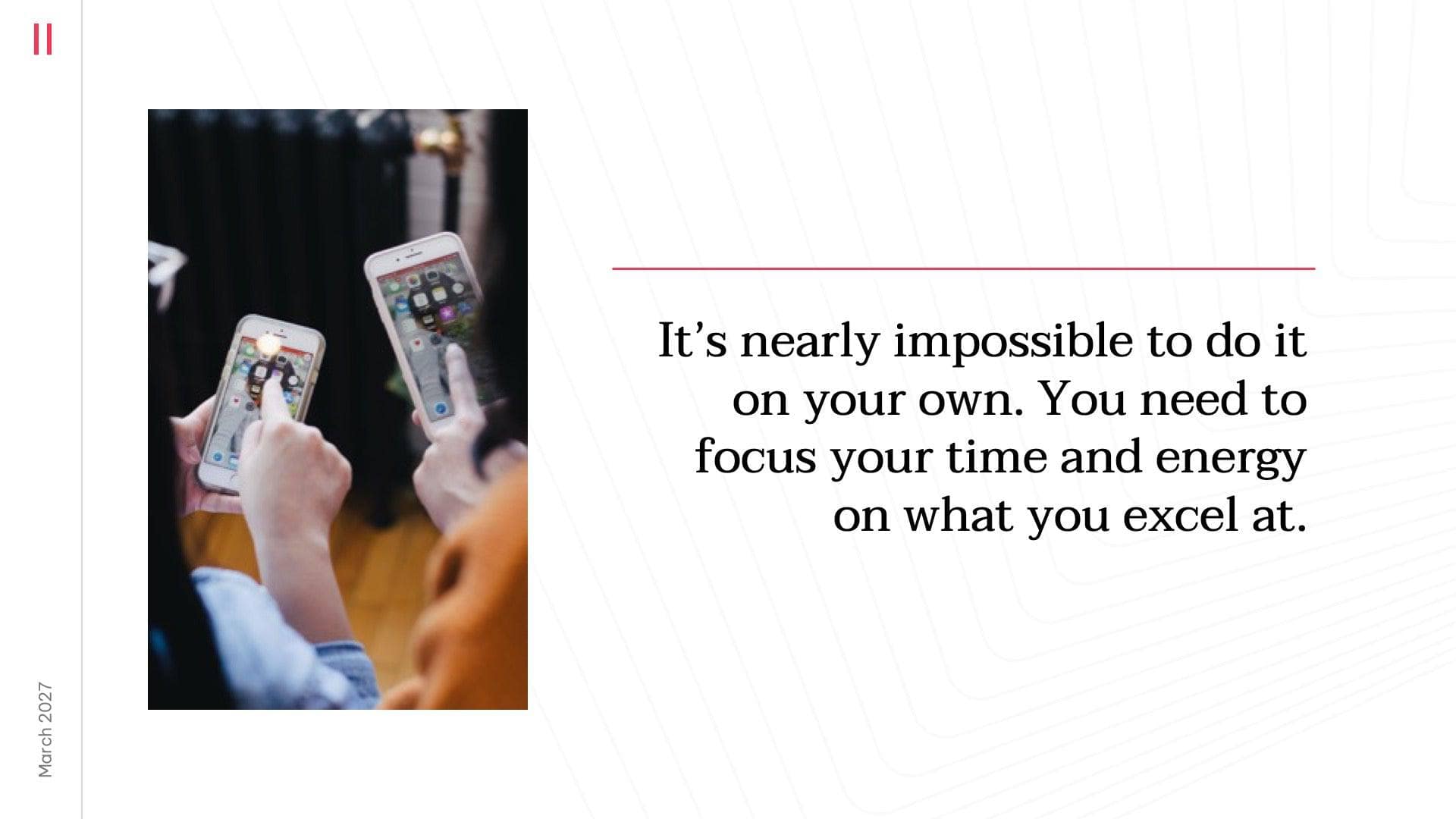 Berry Light Gray Minimal and Clean Presentation Sales Deck Template S1