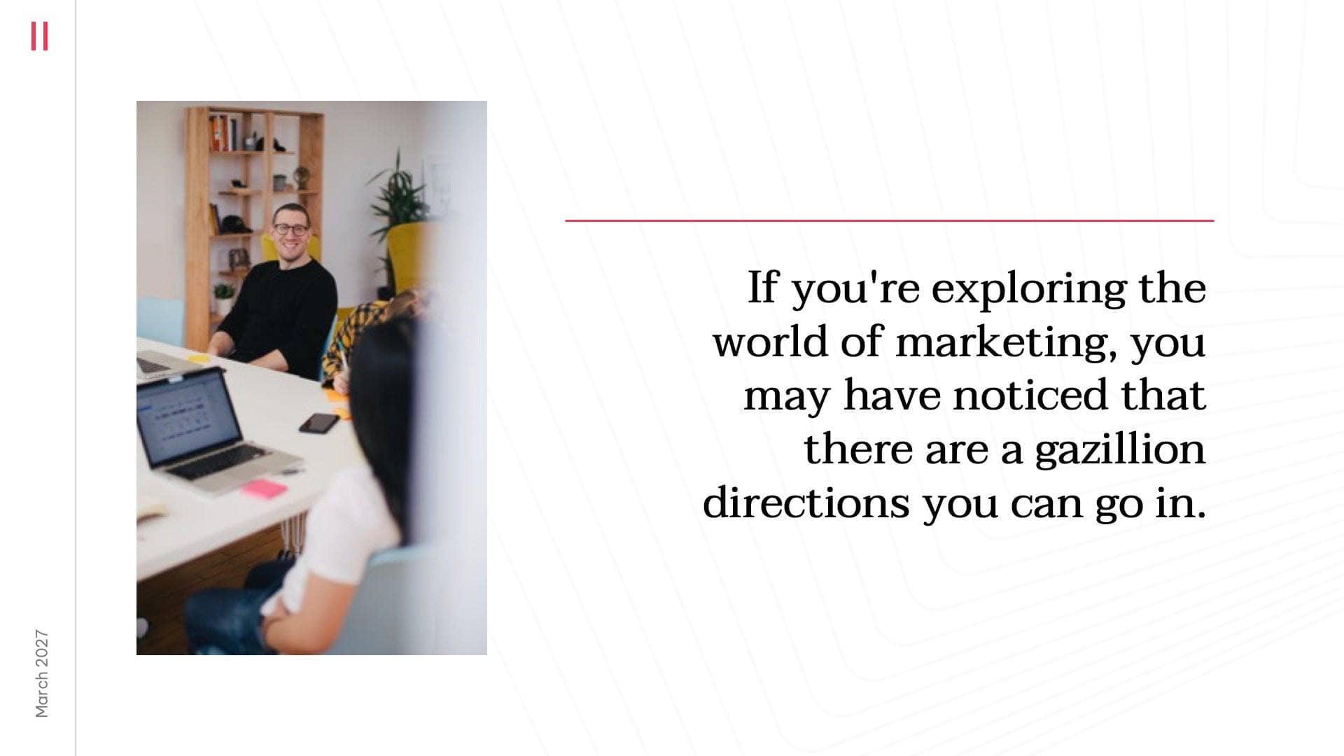 Berry Light Gray Minimal and Clean Presentation Sales Deck Template S1