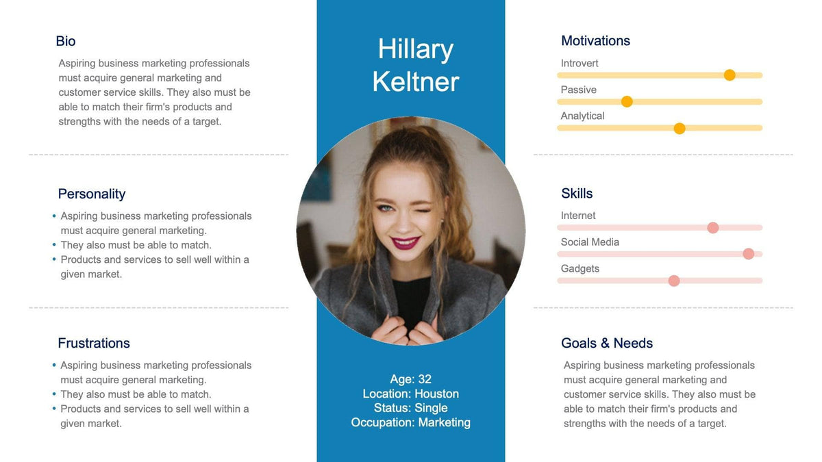 Buyer Persona Slide Template S11162213 – Infografolio