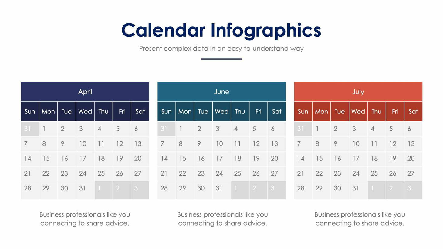 Calendar Slide Infographic Template S01142208 – Infografolio