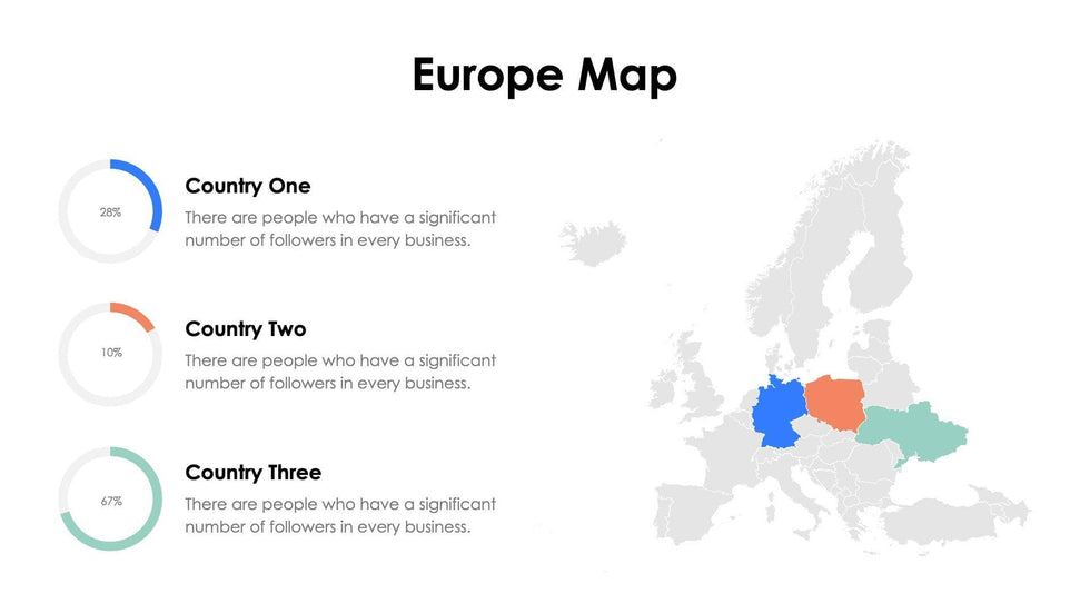 Central America Map-Slides Slides Europe Map Infographic Slide Template S11032201 powerpoint-template keynote-template google-slides-template infographic-template