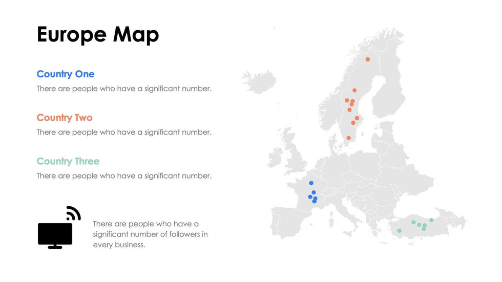 Central America Map-Slides Slides Europe Map Infographic Slide Template S11032206 powerpoint-template keynote-template google-slides-template infographic-template