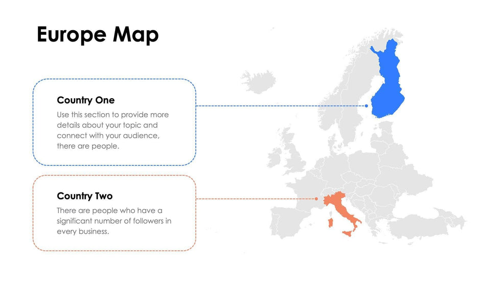 Central America Map-Slides Slides Europe Map Infographic Slide Template S11032207 powerpoint-template keynote-template google-slides-template infographic-template