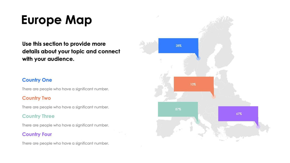 Central America Map-Slides Slides Europe Map Infographic Slide Template S11032209 powerpoint-template keynote-template google-slides-template infographic-template