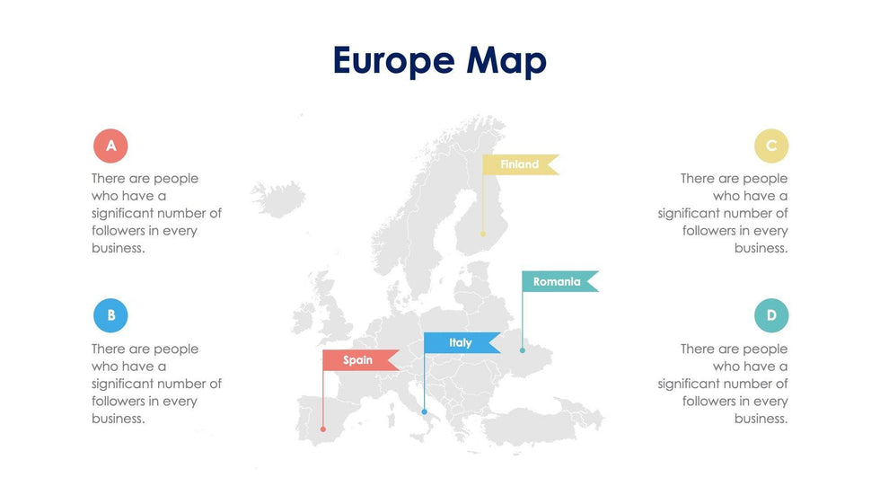 Central America Map-Slides Slides Europe Map Infographic Slide Template S11032219 powerpoint-template keynote-template google-slides-template infographic-template