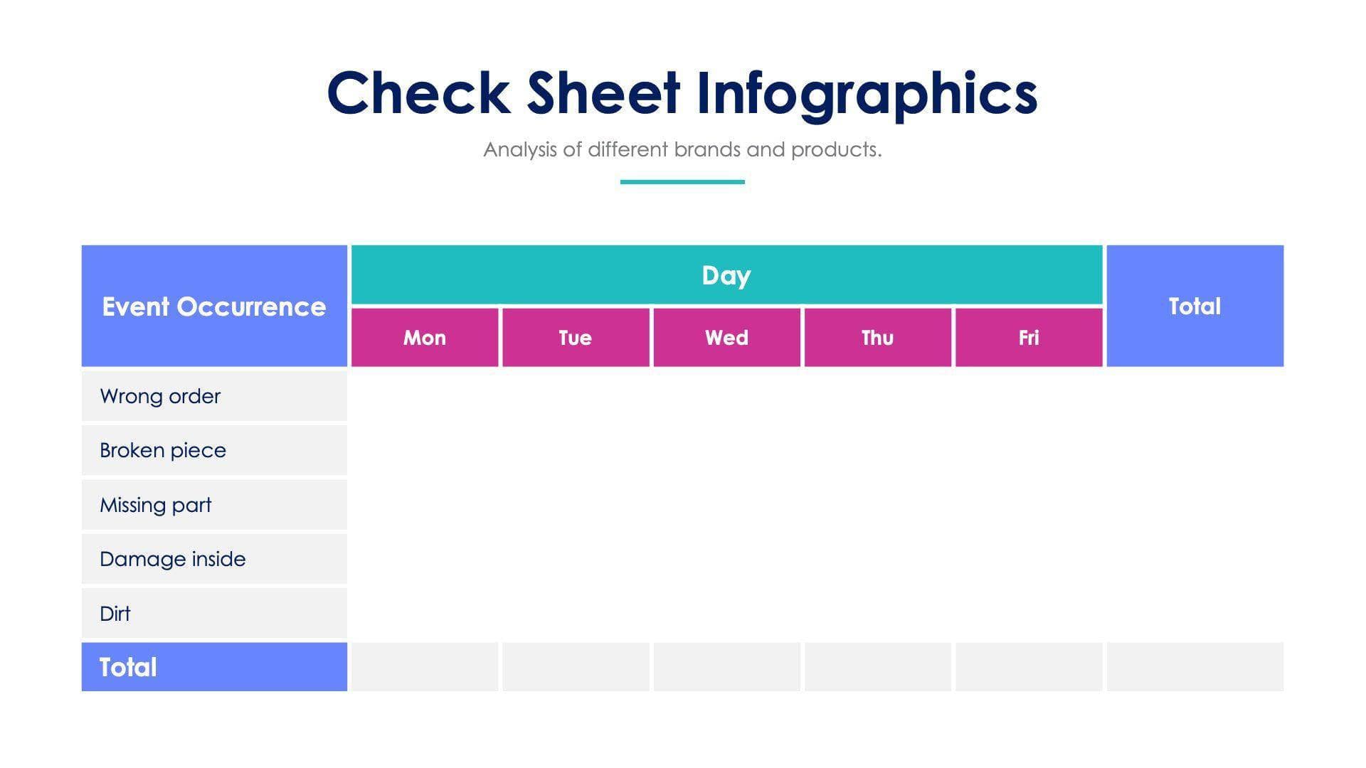Check-Sheet-Slide-Infographic-Template-S11192113 | Infografolio