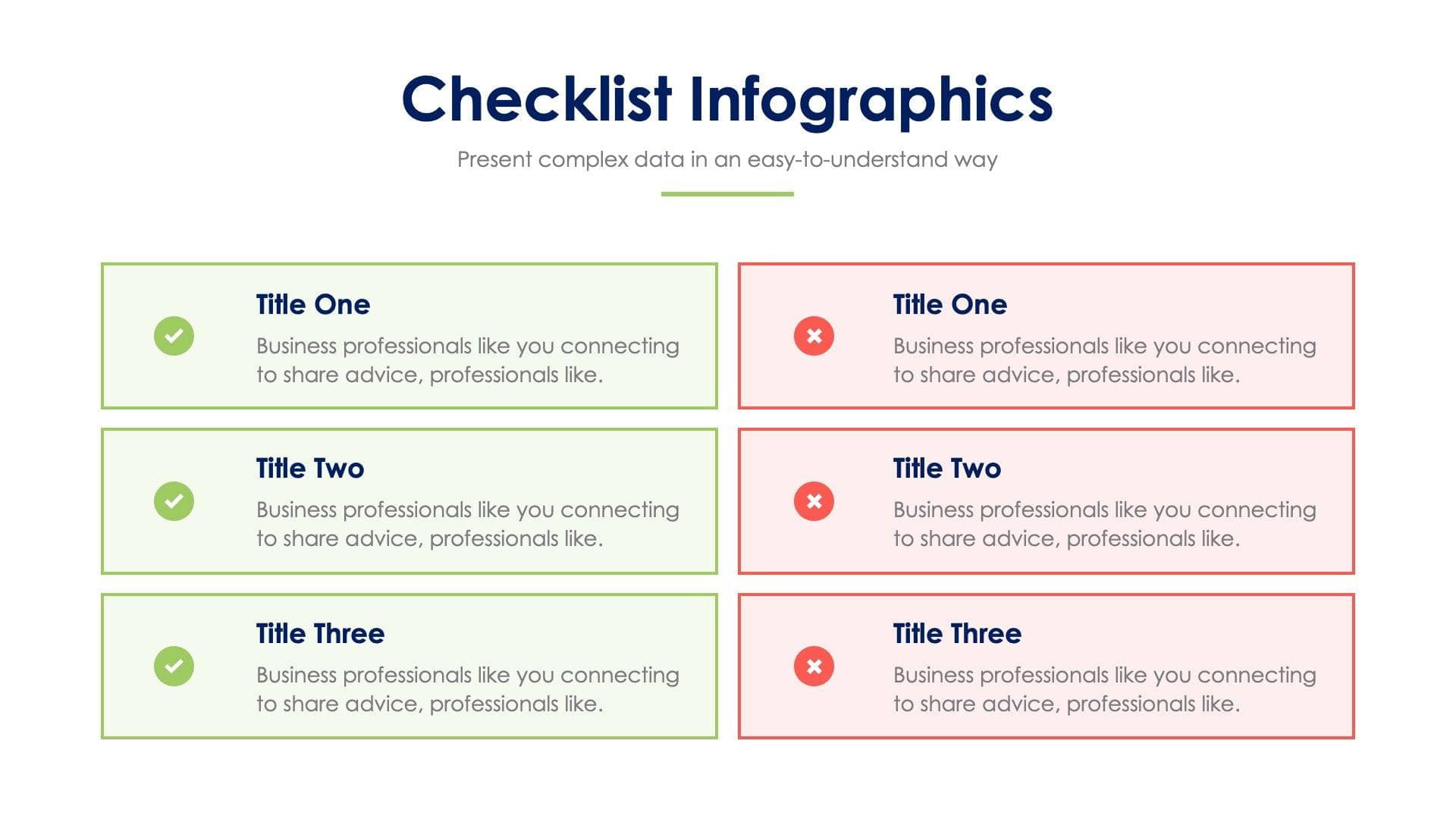 Checklist Slide Infographic Template S02142203 | Infografolio