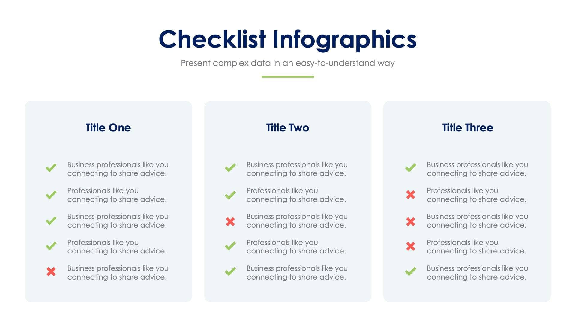 Checklist Slide Infographic Template S02142204 | Infografolio
