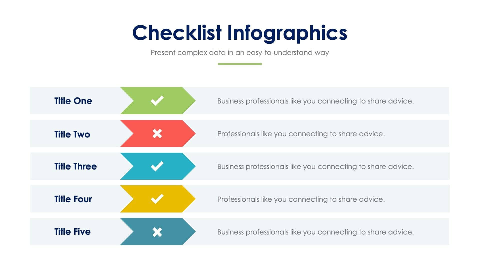 Checklist Slide Infographic Template S02142208 | Infografolio