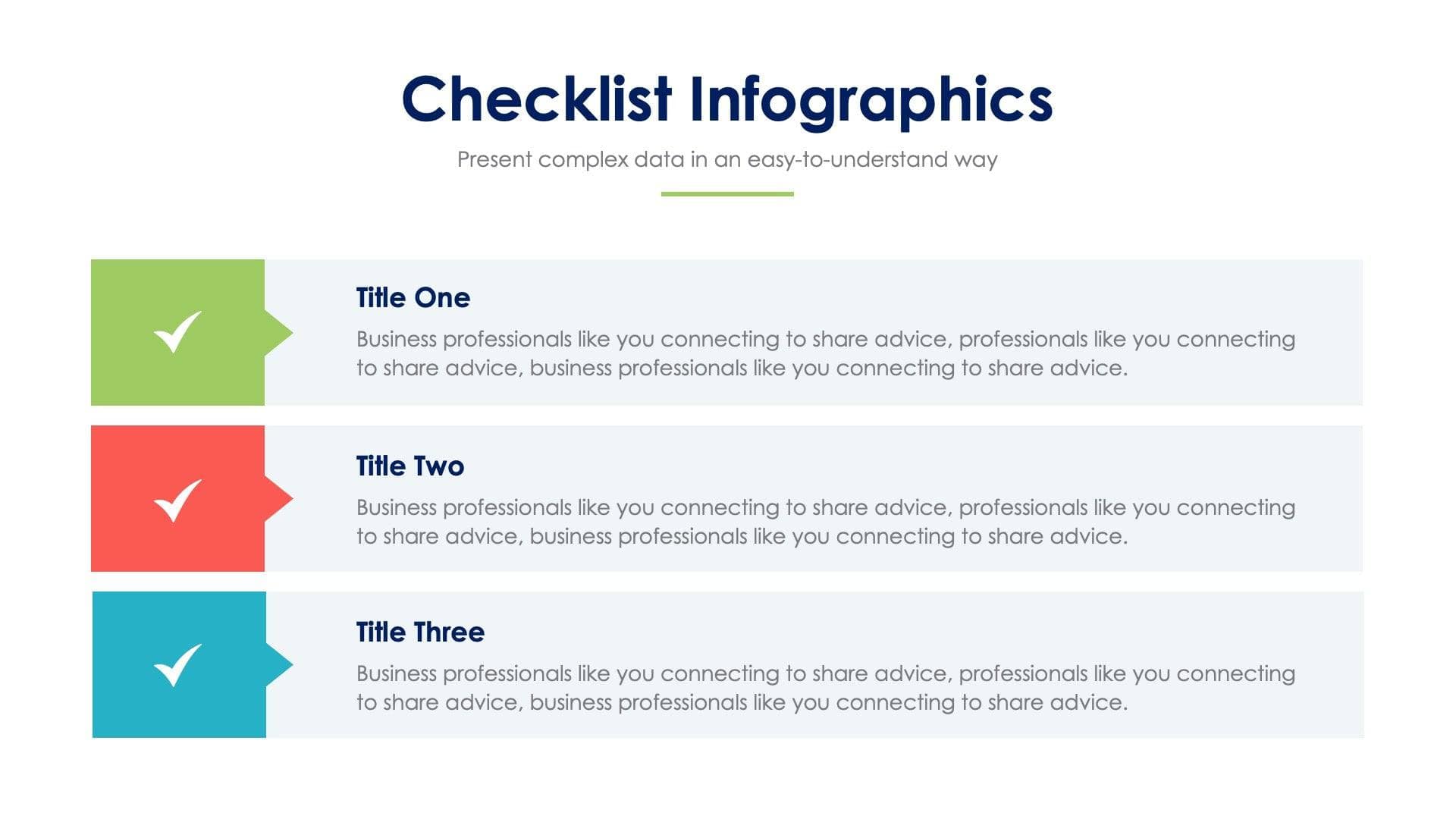 Infographic Checklist