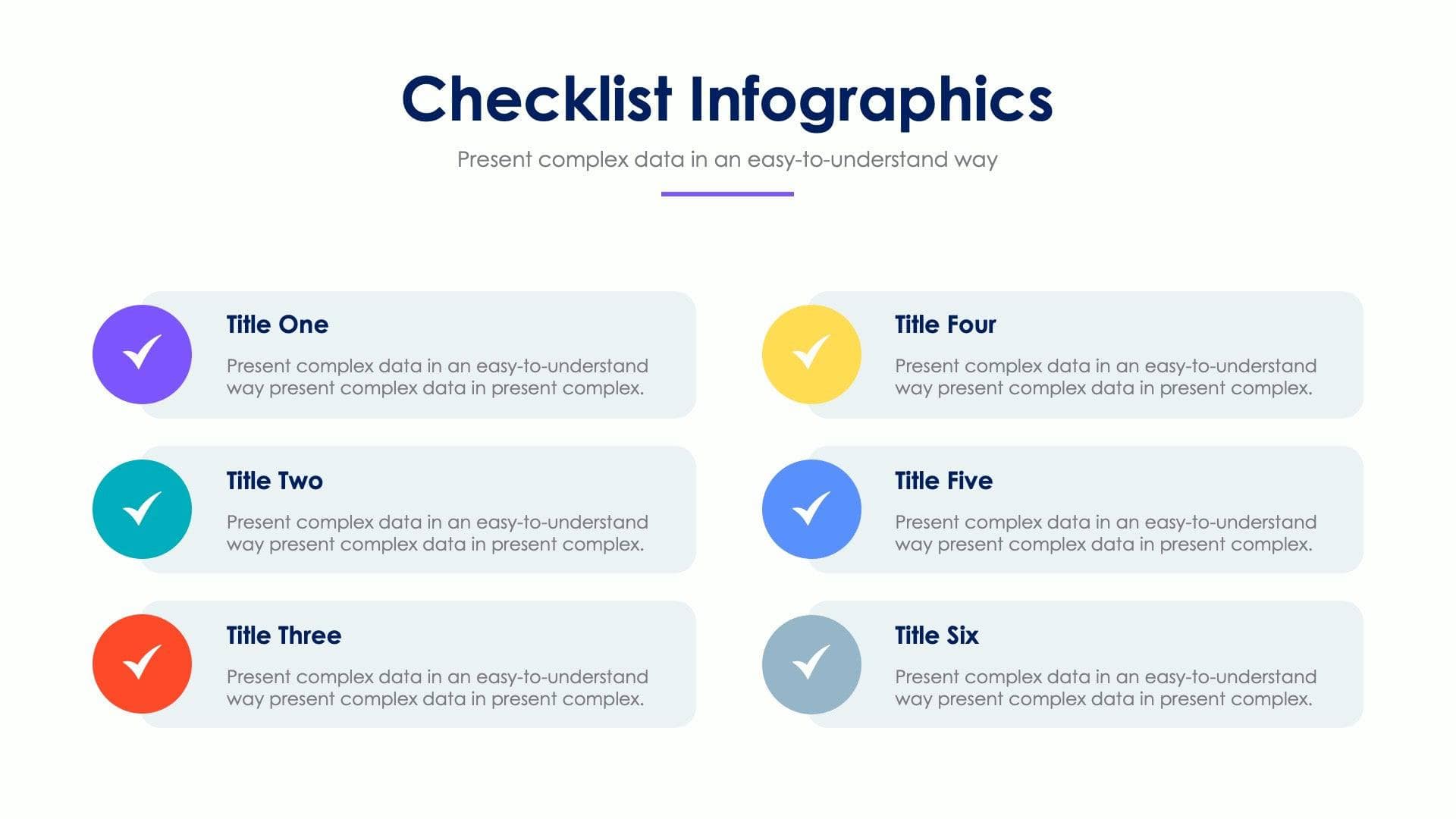 Infographic Checklist