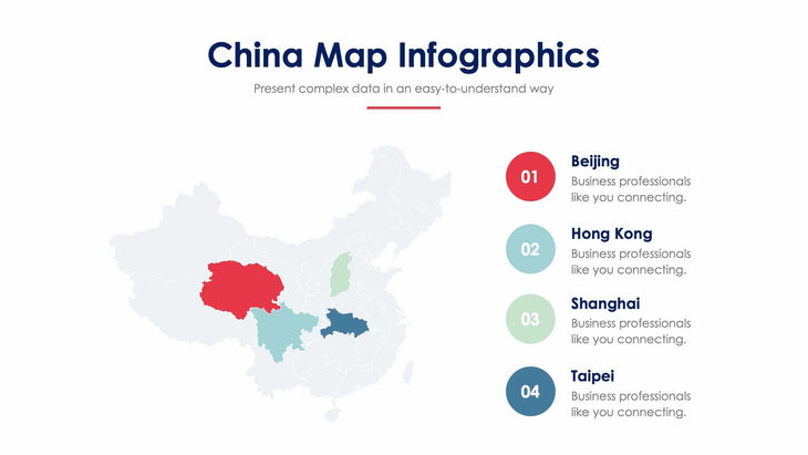 China Map-Slides Slides China Map Slide Infographic Template S01072202 powerpoint-template keynote-template google-slides-template infographic-template