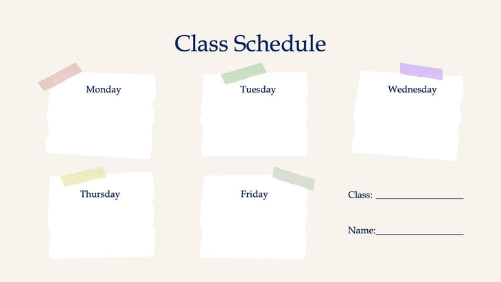 Class-Schedule-Slides Slides Class Schedule Slide Infographic Template S08112210 powerpoint-template keynote-template google-slides-template infographic-template