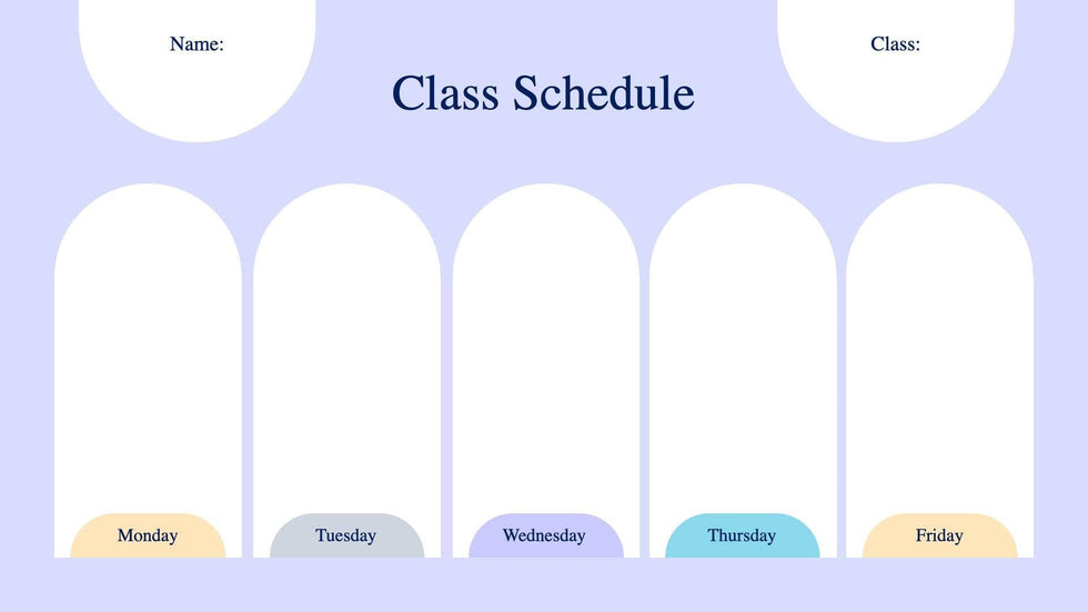 Class-Schedule-Slides Slides Class Schedule Slide Infographic Template S08112217 powerpoint-template keynote-template google-slides-template infographic-template