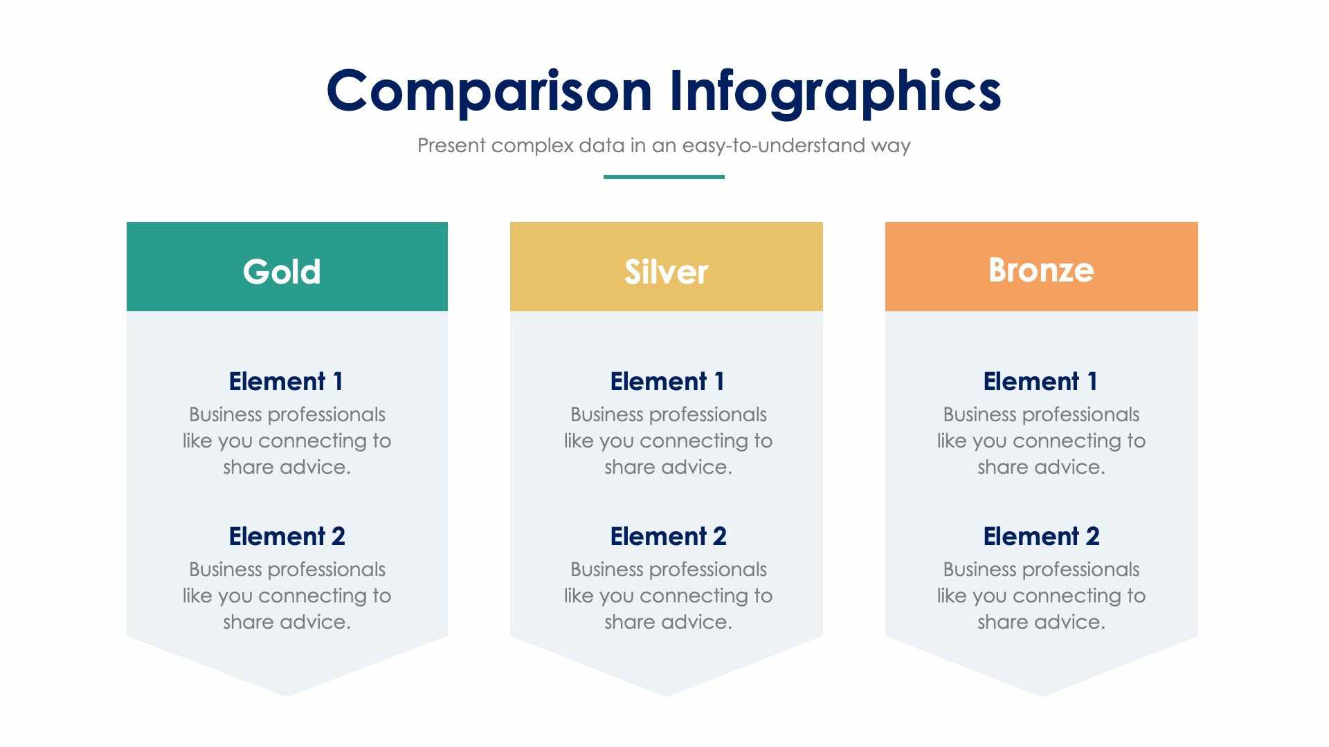 Comparison Slide Infographic Template S01142206 | Infografolio