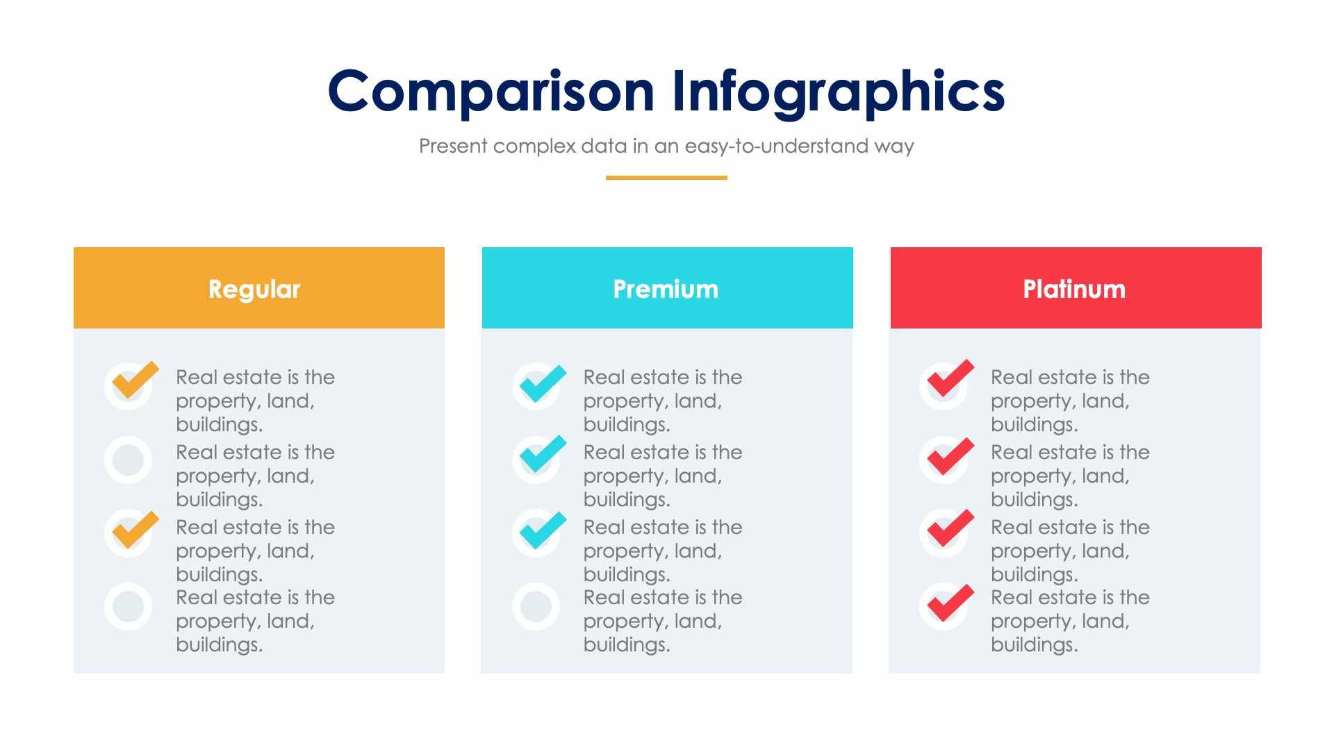 Comparison Slide Infographic Template S01142233 | Infografolio