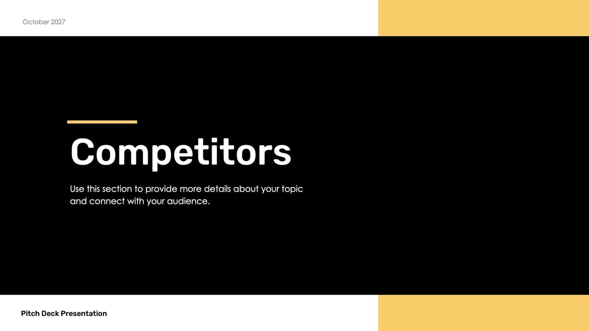 Competitors Slide Template S10132204 – Infografolio