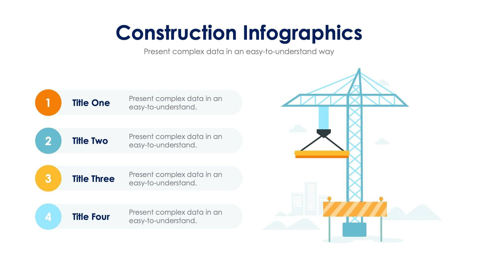 Construction Slide Infographic Template S08172204 | Infografolio