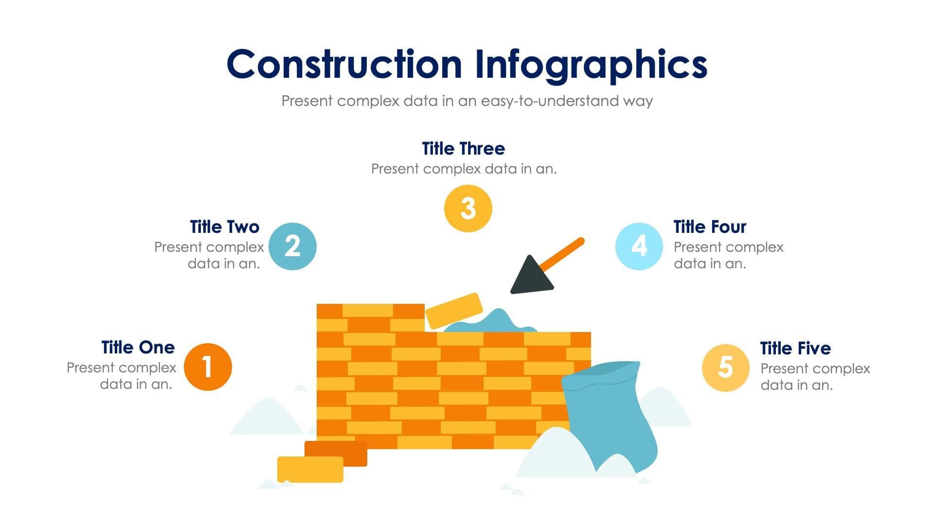 Construction Slide Infographic Template S08172207 | Infografolio